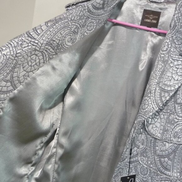 CARMEL ZHAO METALLIC TOP COAT LARGE - Picture 13 of 14